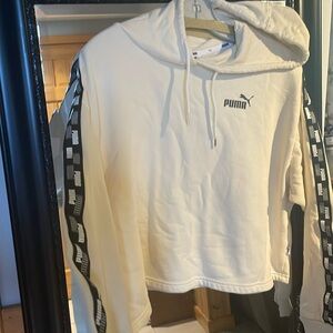Cropped hoodie puma